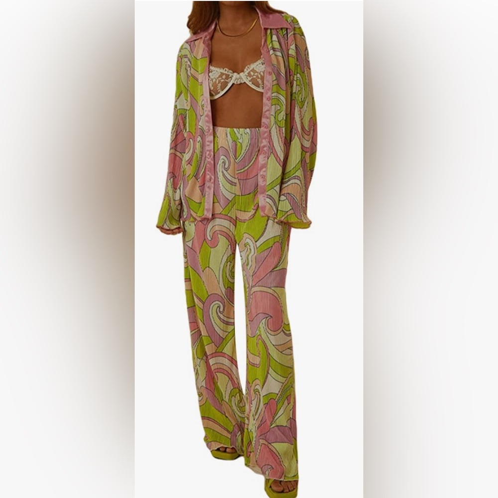 Floral Pant Set